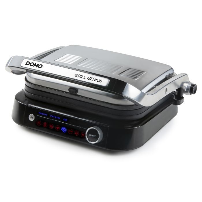 DOMO DO9249G Contactgrill - Zwart - 2100W - Rechthoekig