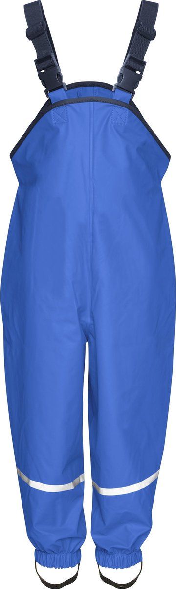 Playshoes - Regenbroek met bretels voor kinderen - Blauw - Maat: 4010952500714