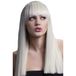 Fever Smiffys Lange Steile Pruik Met Pony - Blond