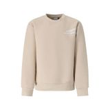 Retour Jeans Rechtvallende Sweater met Backprint - Beige