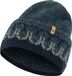 Fjällräven Övik Path Knit Beanie Muts Unisex Wol Navy One Size