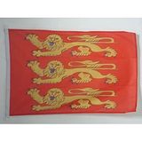 AZ FLAG Bootvlag Opper-Normandië 45x30 cm Mesh Polyester Plastic Ringen