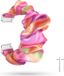 Strap-it Scrunchie bandje - Xiaomi Amazfit Bip / Bip Lite / Bip S / Bip U Pro / GTS 1-2-3-4 / GTR 42mm - Kleurrijk