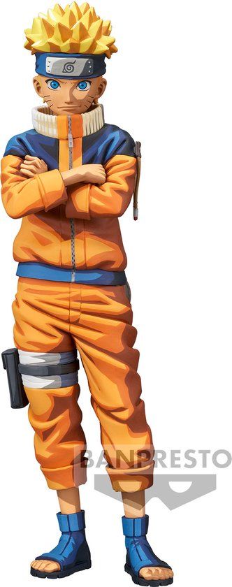 Banpresto Naruto Grandista PVC Statue Uzumaki Naruto #2 (Manga Dimensions) 23 cm