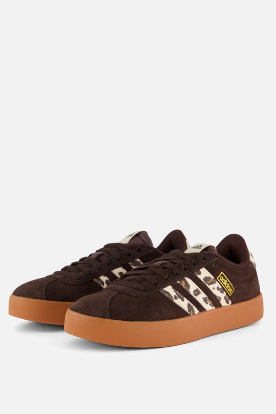 Adidas VL Court 3.0 Sneakers Dames Leer Zwart