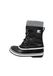 SOREL Snowboots 'CARNIVAL' lichtgrijs / zwart / wit