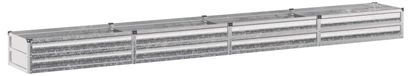 Syfax Verhoogd Tuinbed Gegalvaniseerd zilver 320 x 40 x 24 cm