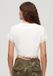 Superdry 90s Lace Trim Top à manches courtes Multicolore M Femme