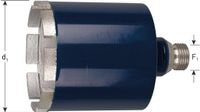 Rotec diamant dozenboor special-line, nat boren, 1/2, (M)-opname, 8 segmenten, Ø82x70