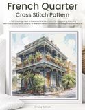 French Quarter Cross Stitch Pattern
