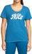 Nike Dri-FIT Dames Shirt Blauw Polyester M