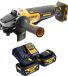 DeWalt DCG 406 M2 meuleuse d'angle sans balai 18 V 125 mm + 2x batterie 4,0 Ah + chargeur