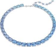 Swarovski Millenia Collier 5694136 Blauw Metaal Gerhodineerd