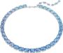 Swarovski Millenia Collier 5694136 Blauw Metaal Gerhodineerd