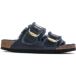 Birkenstock sandales en cuir huilé pour femmes Arizona Big Buckle Oiled