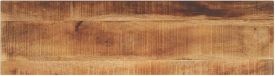 vidaXL Tafelblad rechthoekig 120x30x2,5 cm massief ruw mangohout