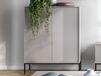NORYA Commode NORYA 2 portes gris