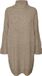 VERO MODA VMJUPITER LS COWLNECK SHORT DRESS B - Grijs - Maat XS - Vrouwen