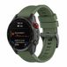 By Qubix Qubix - Siliconen sportbandje - Leger groen - 26mm Quickfit - Geschikt voor Garmin Instinct 3 - 50mm
