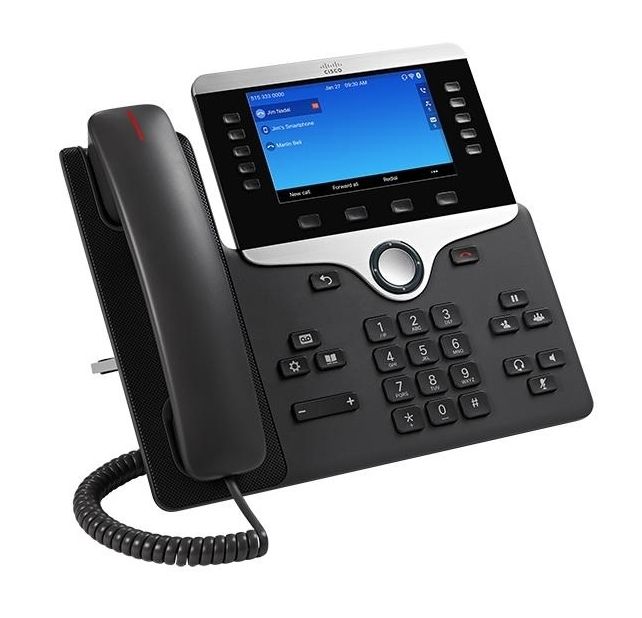 Cisco 8841 - IP-telefoon - Zwart/Zilver