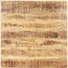 vidaXL Tafelblad - Massief Mangohout - 80x80 cm - Bruin - Vierkant