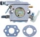 Vinatio Handels GmbH Carburateur pour Husqvarna 51 55 tronçonneuses 503281504 Walbro WT-170-1 H744