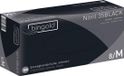 Nitril Bol 100 st. Nitril Handschoenen Zwart - Maat: M