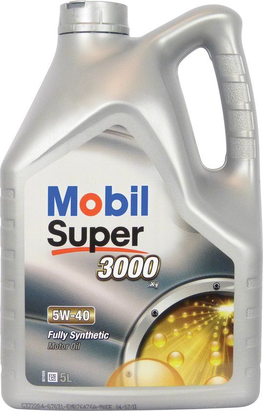 Mobil Super 3000 X1 5W40 - 5L - synthetische motorolie - benzine en diesel