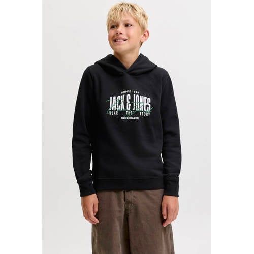 JACK&JONES JUNIOR JJAERO SWEAT HOOD JNR Jongens Trui - Maat 128