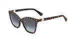 Kate Spade AMIYAH/G/S Lunettes de soleil femme Rectangulaire Plastique Multicolore/Gris foncé Dégradé 56mm