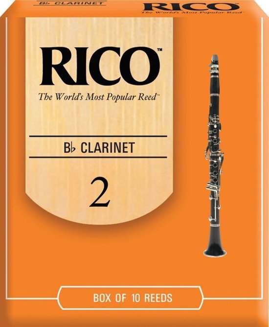 - Rico Bes Clarinet Reeds 2 rieten
