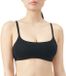 adidas Sportswear SCOOP BRALETTE - Sport Active Essentials Cotton - Zwart