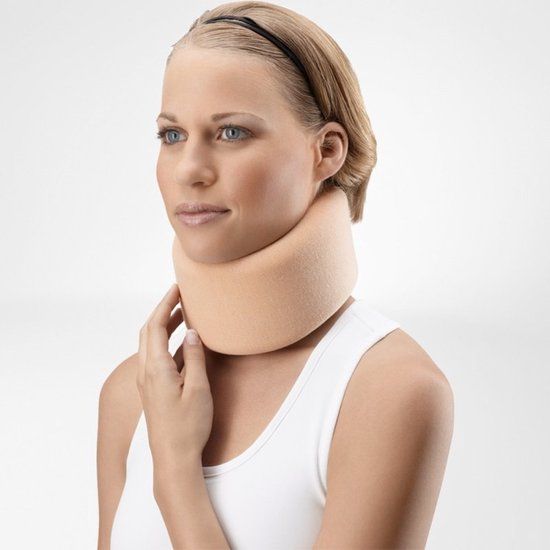 Bauerfeind CerviLoc S Nekbrace - Beige - XS - Basis ondersteuning - 4-seizoenen