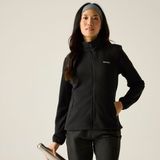 Regatta Floreo IV Fleece Jas Dames Zwart Polyester/Fleece Maat 54