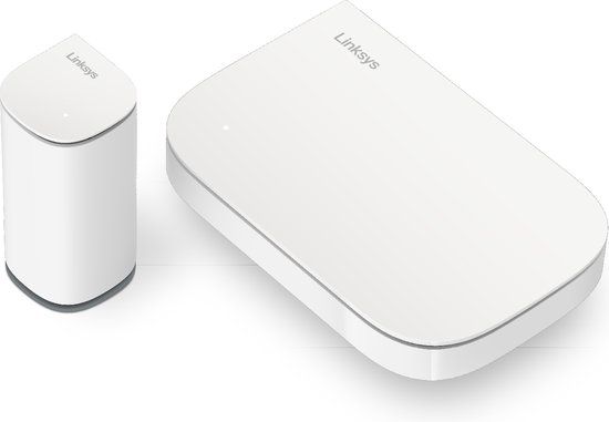 Linksys Velop Micro Mesh WiFi 6 Router - 3000 Mbps - Dual-band - 2-pack - White