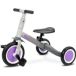 TOYZ Fox 4-in-1 kinderfiets 18m-5j grijs - Driewieler