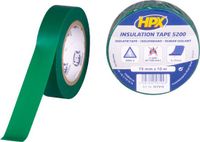 HPX PVC isolatietape - groen 15mm x 10m