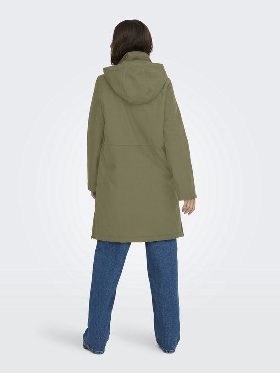 ONLY Dames Parka ONLKARA LIFE PARKA CC OTW - Stone Gray - XXL