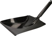 Sorex Vuilblik - verzinkt metaal - 37 x 24 cm - zwart - stofblik