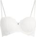 Hunkemöller Dames Lingerie Voorgevormde beugel bh Marine - Wit - maat F80