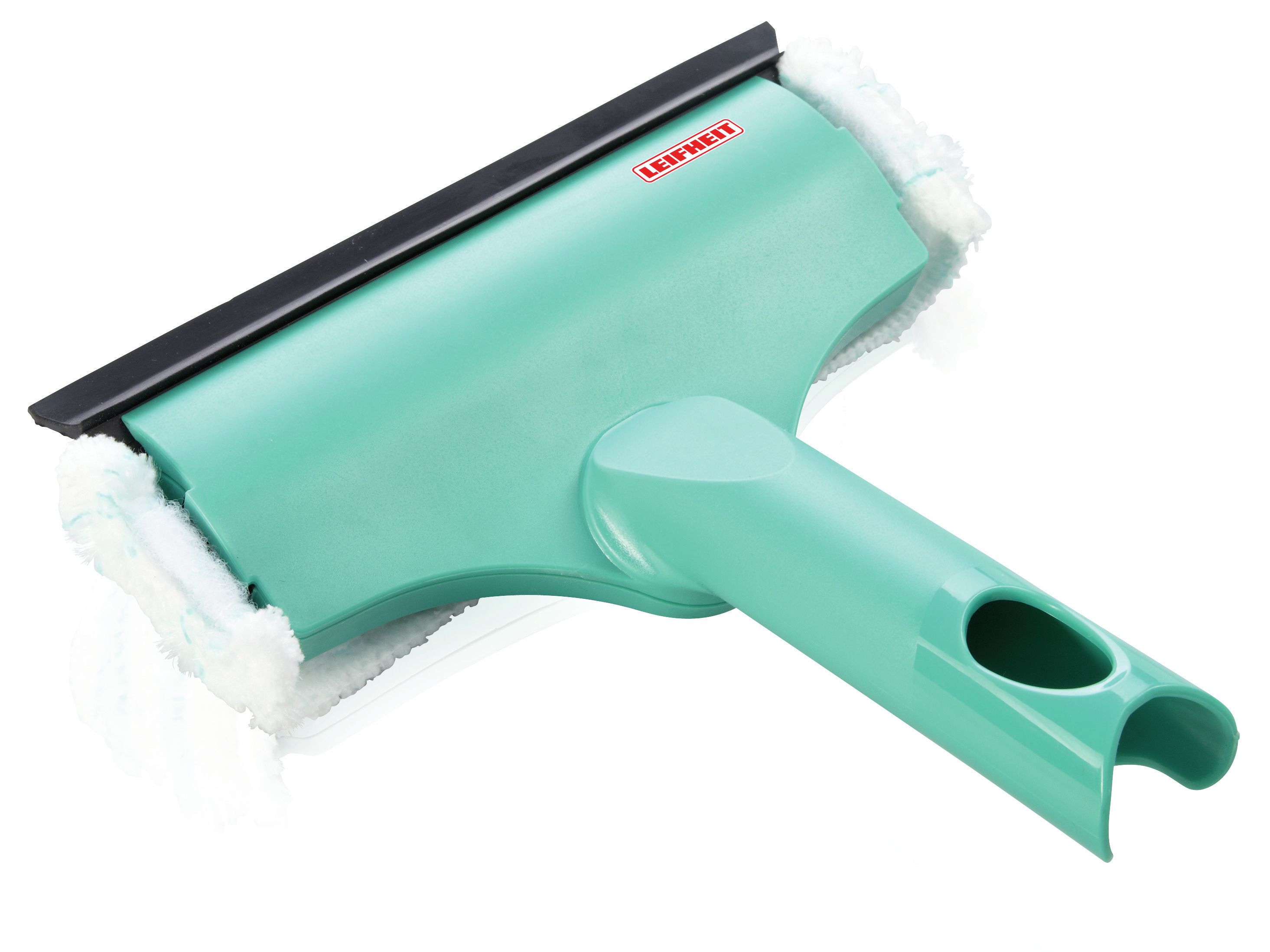 Leifheit 51127 Mini Raamwisser - 20 cm - Zwart/Turkoois/Wit