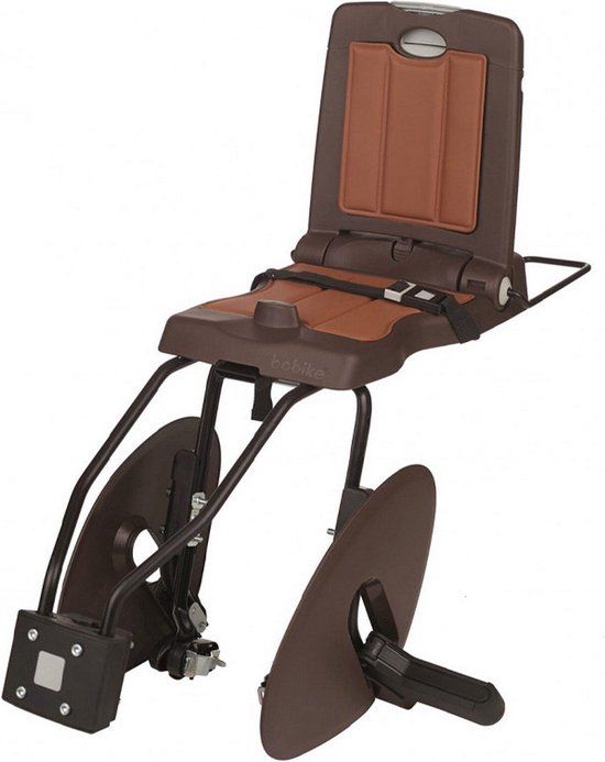 Bobike Classic Junior Plus Achterzitje - Coffee Brown - Tot 35kg