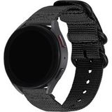 BALR Huawei Watch GT 3 Pro 46mm Nylonarmband mit Schnalle (Schwarz)