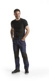 Blåkläder Service werkbroek met stretch 1459-1845 - Marineblauw/Zwart - D92