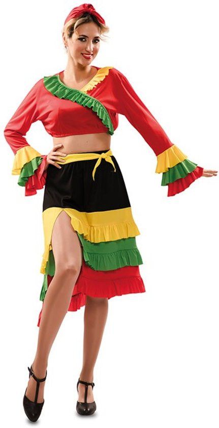 Afrikaans kostuum dames - 8423667128276