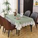 Lichtgroen nappe de table pour diverses occasions