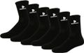 Donnay 6-Pack Sportsokken Heren Zwart Maat 47-50