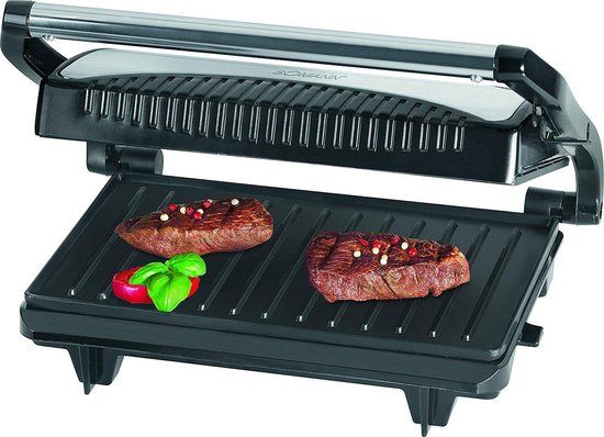 Bomann MG 2251 CB Contactgrill - 700W - Grillplaten - RVS