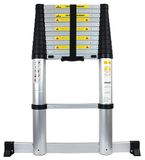 ProDec Advance CCTL38B ProDec 3,8 m (12' 6") Click 'n' Climb PRO telescopische ladder trapladder, zilver