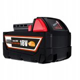 Rosfix Remplacement de batterie - Lithium-Ion 18V 4Ah X-VOLT - Indicateur LED, 10 cellules - Convient pour Milwaukee